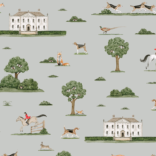 Fox Hunt Wallpaper