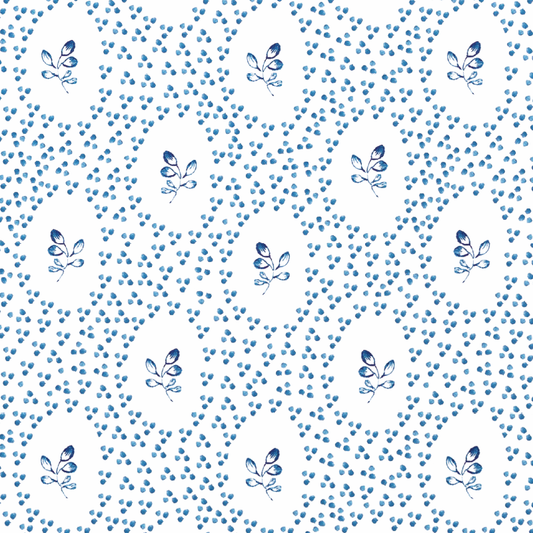Botanicals Blue Fabric