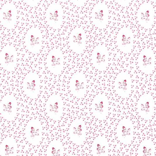 Botanicals Pink Fabric