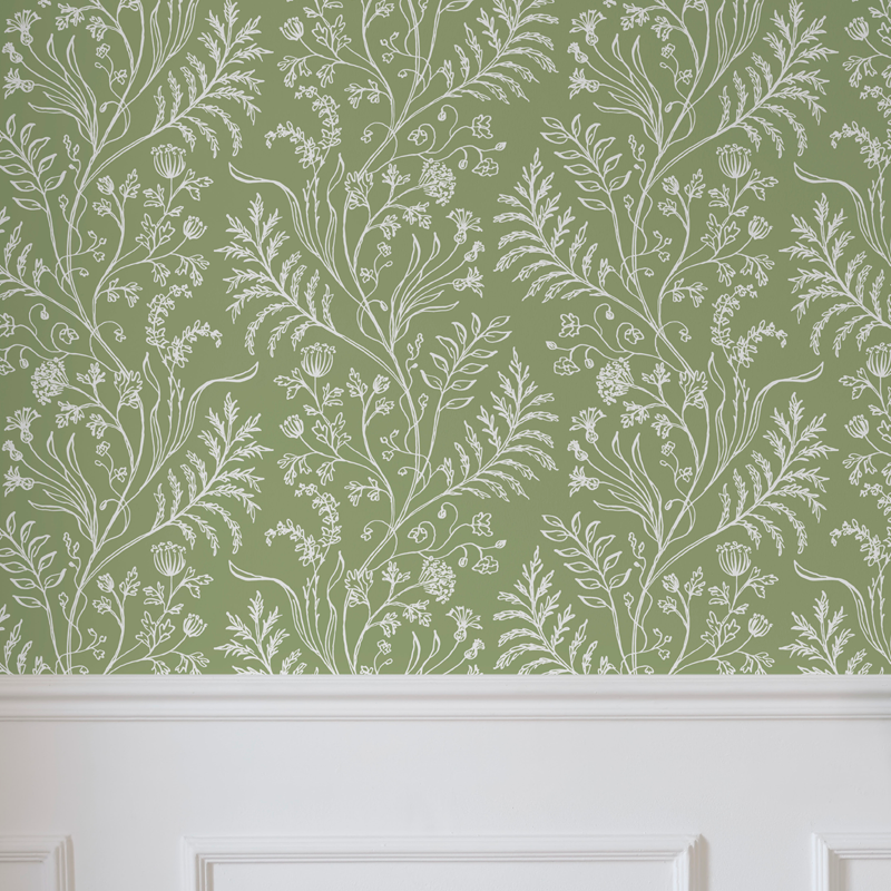 Fern Green Wallpaper