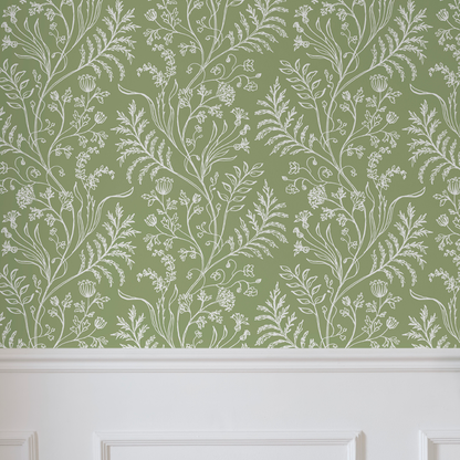 Fern Green Wallpaper