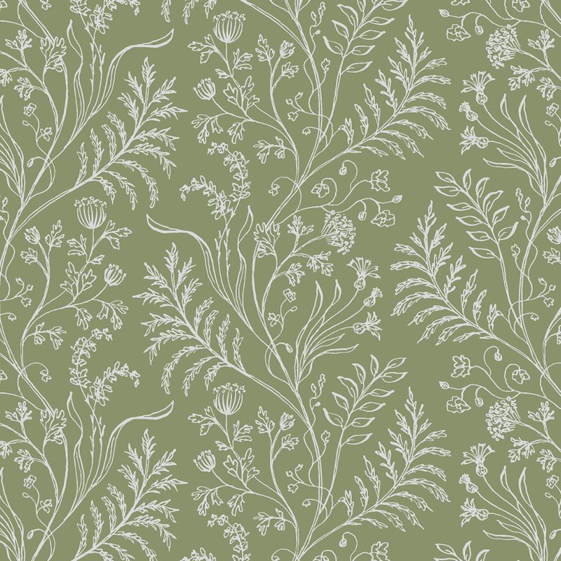Fern Green Wallpaper