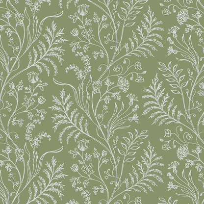 Fern Green Wallpaper