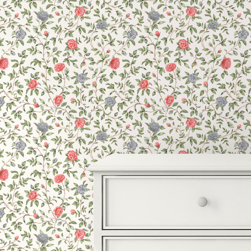 Maison de Frederic Bleue Wallpaper