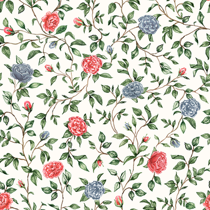 Maison de Frederic Bleue Wallpaper