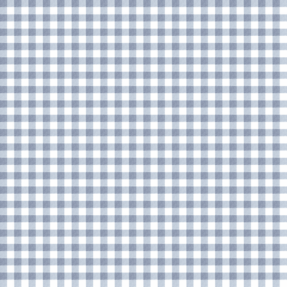 Maison de Frederic Gingham Blue Wallpaper