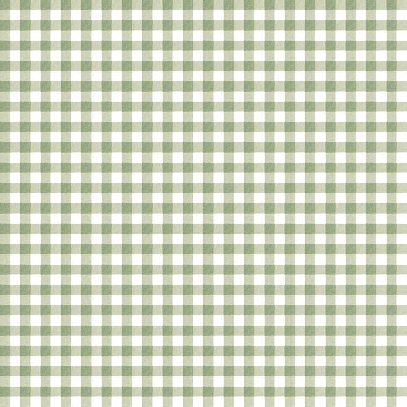 Maison de Frederic Gingham Green Wallpaper