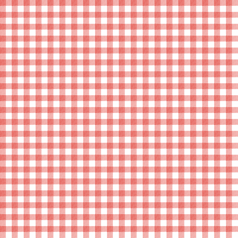 Maison de Frederic Gingham Red Wallpaper
