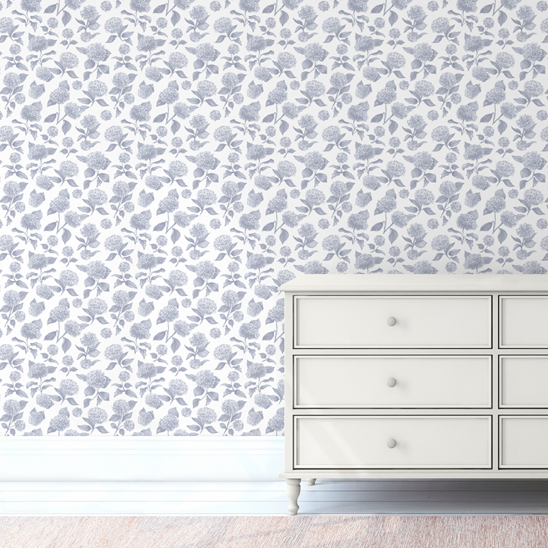Maison de Frederic Hortensia Wallpaper