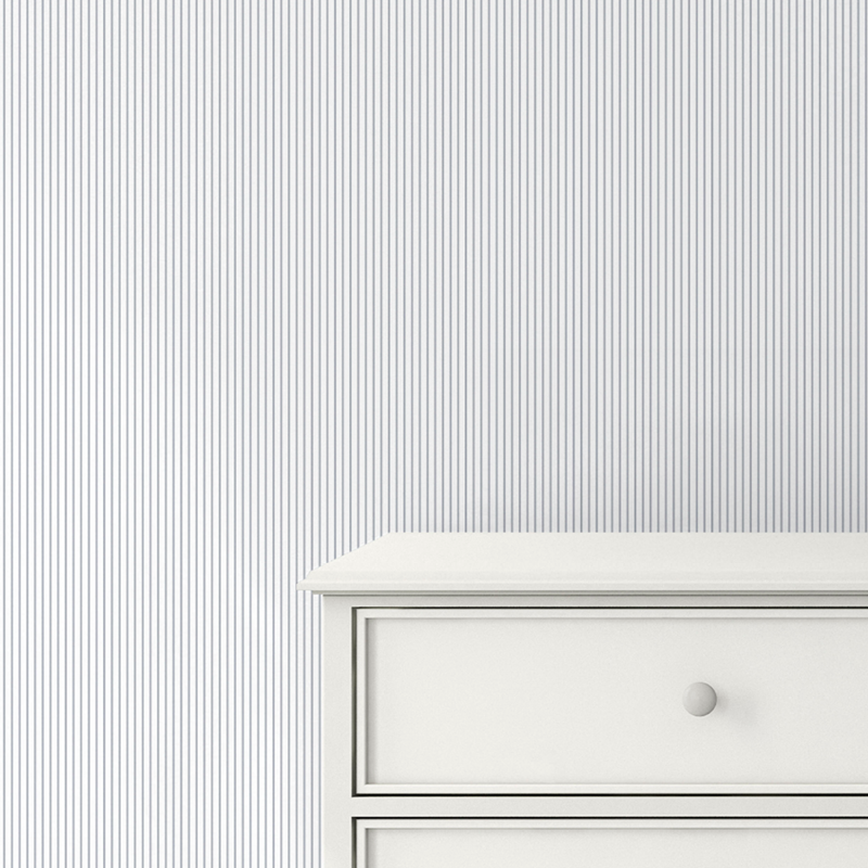 Maison de Frederic Stripe Blue Wallpaper