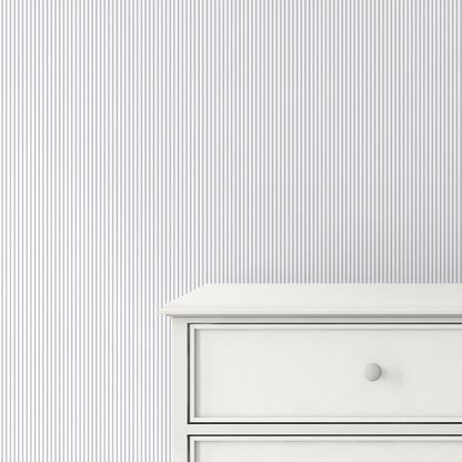 Maison de Frederic Stripe Blue Wallpaper