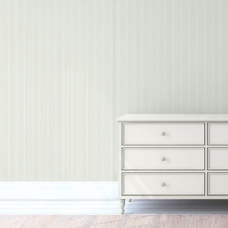 Maison de Frederic Stripe Green Wallpaper