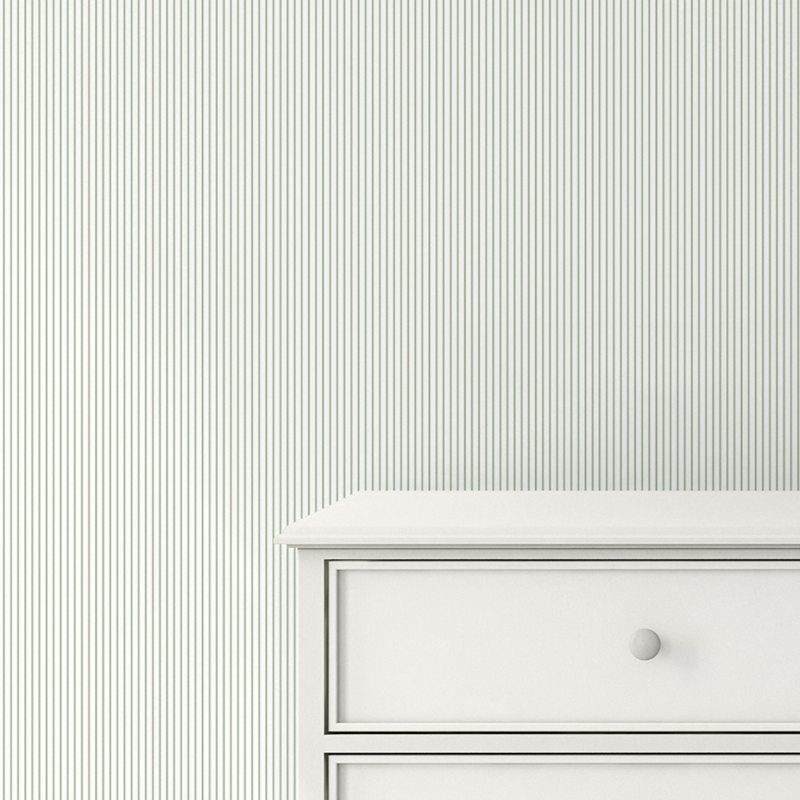 Maison de Frederic Stripe Green Wallpaper