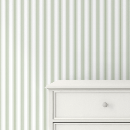 Maison de Frederic Stripe Green Wallpaper