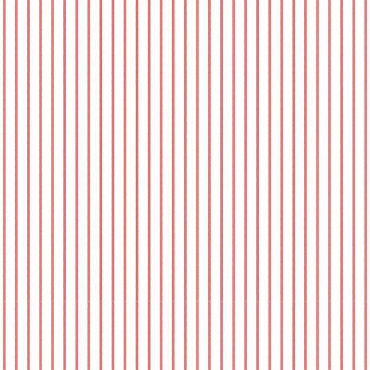 Maison de Frederic Stripe Red Wallpaper