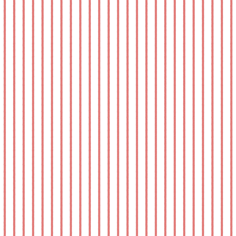 Maison de Frederic Stripe Red Wallpaper