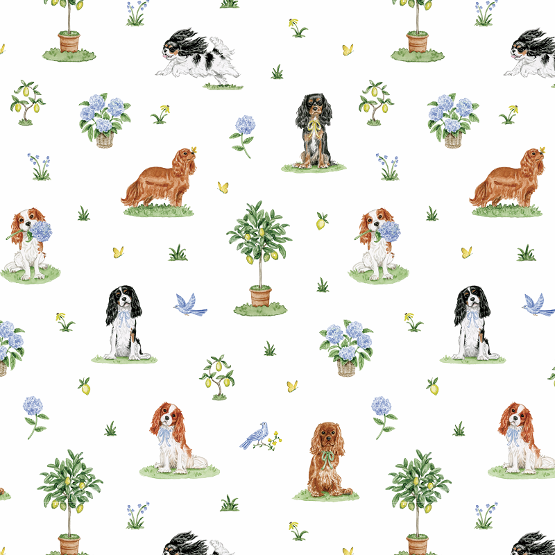 Cavalier Garden Wallpaper