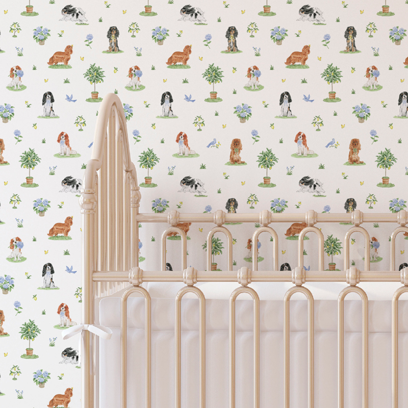 Cavalier Garden Wallpaper