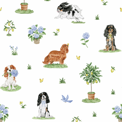 Cavalier Garden Wallpaper