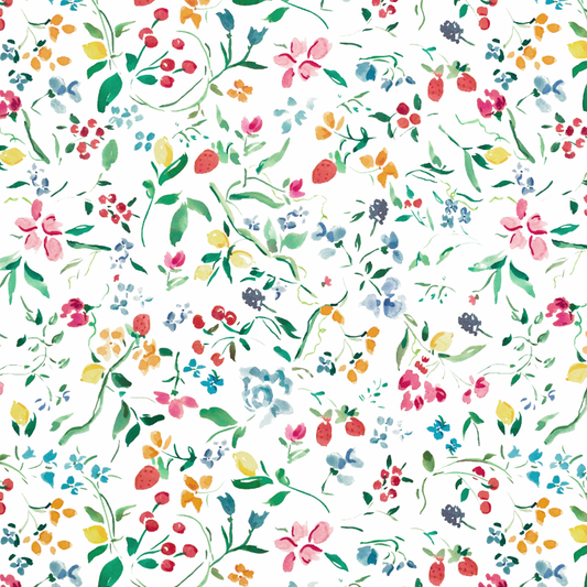 Jardin Coloré Wallpaper