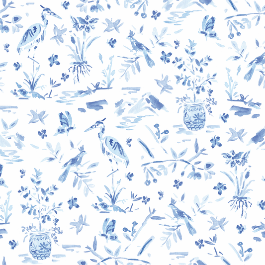 Heron Blue Wallpaper