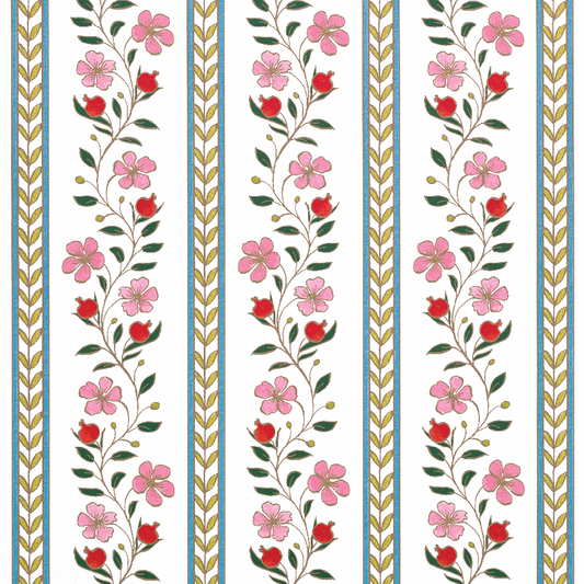 Bombay Pink Wallpaper
