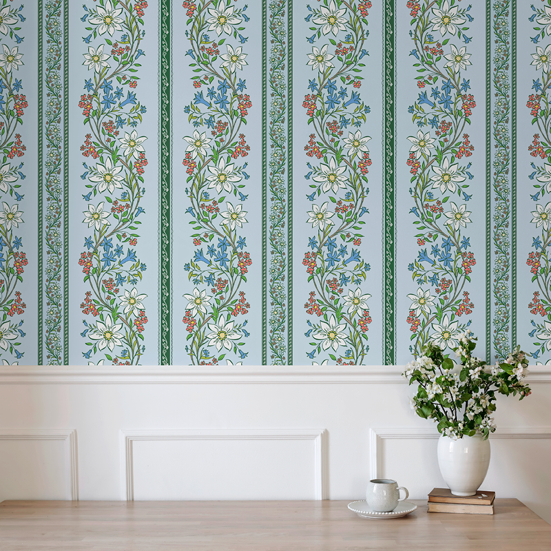 Chalet Chintz Wallpaper