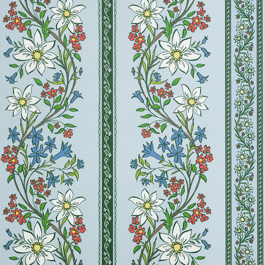 Chalet Chintz Wallpaper