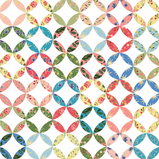 Bella Garden Diamond Wallpaper