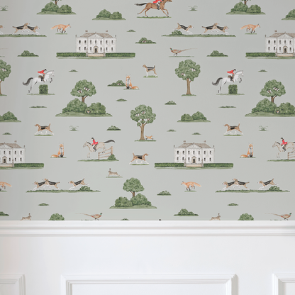 Fox Hunt Wallpaper